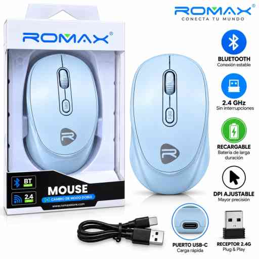 ROMAX TPM0056 MOUSE (CELESTE)